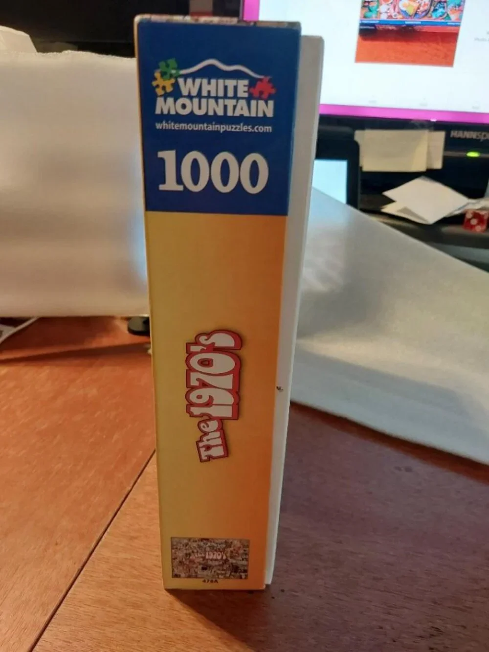 NEW ! White Mountain The 1970's 1000 Pieces Jigsaw Puzzle